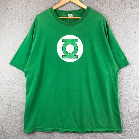 DC Comics Green Lantern T-Shirt Men's XL Short Sleeve Graphic Logo Green - Picture 1 of 11